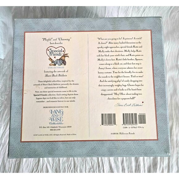 Lang And Wise Special Friends Sherri Buck Baldwin Halloween 1997 1st Ed MINT! - Picture 8 of 10